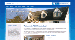 Desktop Screenshot of agdarchitectural.co.uk